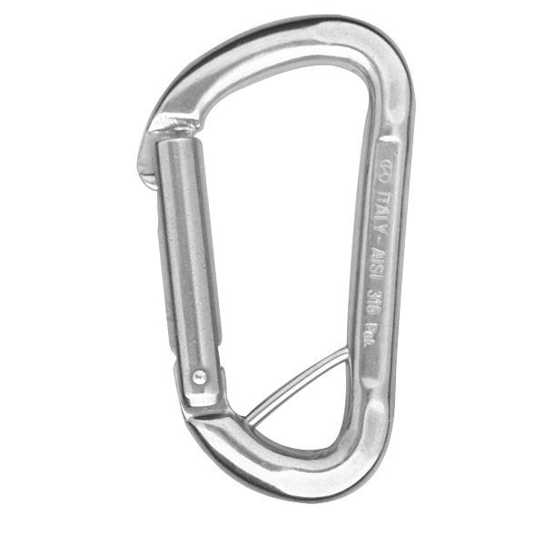 CARABINER-SPEEDLINE-NONE-STAINLESS 2.25" x3.85" x0.5"